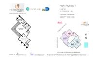 Unit 2201 floor plan